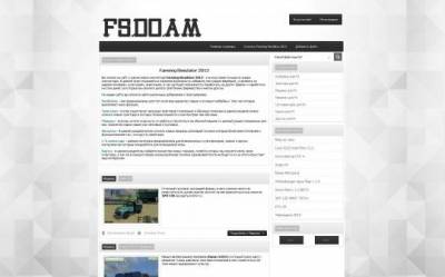 Farming Simulator - Красивый шаблон для uCoz